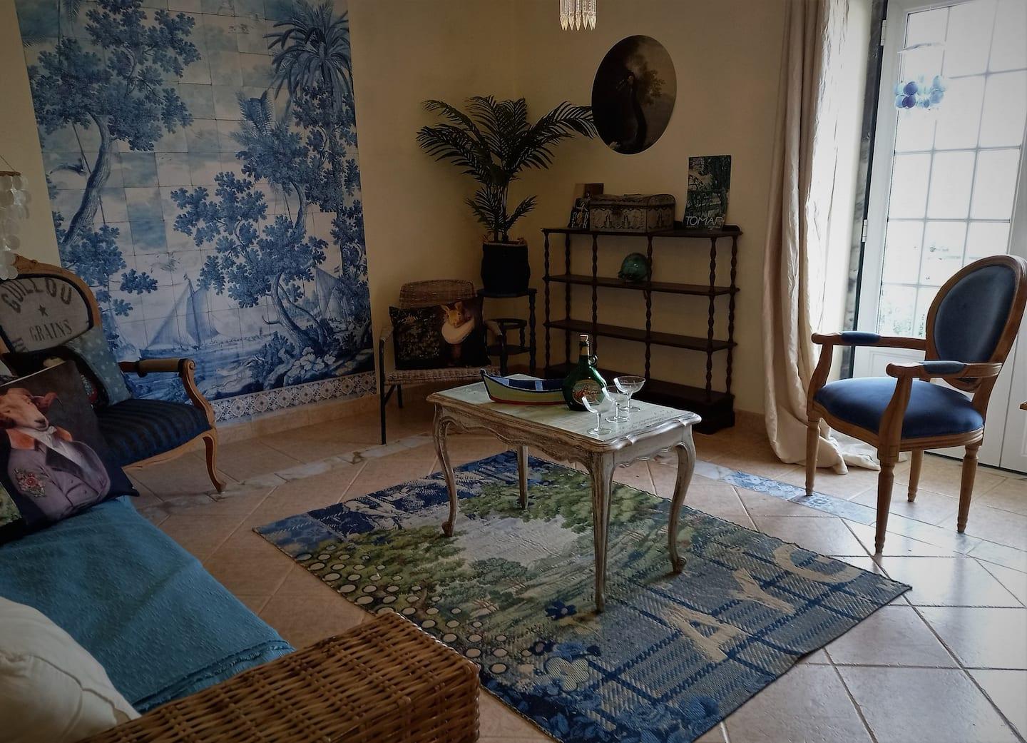 Casa Azul Tomar privé vakantiehuis + zwembad Bagian luar foto
