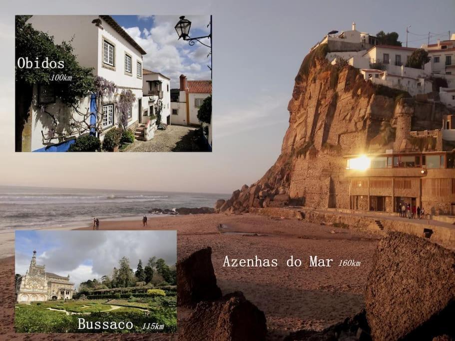 Casa Azul Tomar privé vakantiehuis + zwembad Bagian luar foto