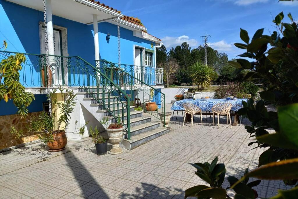 Casa Azul Tomar privé vakantiehuis + zwembad Bagian luar foto